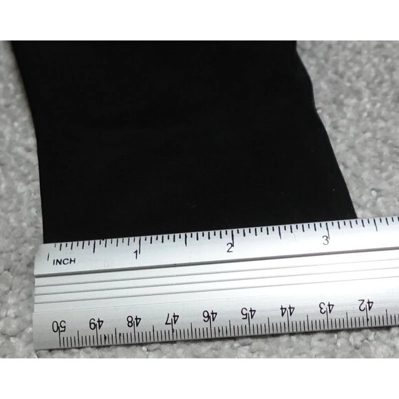 Stars & Stripes Knee Patch Breeches Pants Women Size 30 Black Button Zip Pocket - Picture 4 of 16